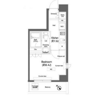 東京都文京区小石川５丁目 賃貸マンション 1K