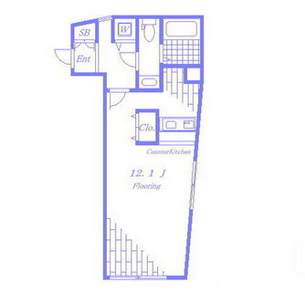 東京都文京区水道２丁目 賃貸マンション 1R