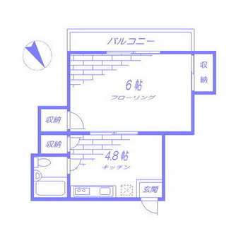 東京都文京区小石川５丁目 賃貸マンション 1K