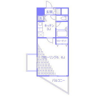 東京都文京区白山２丁目 賃貸マンション 1K