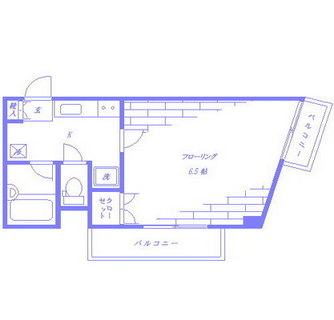 東京都文京区白山２丁目 賃貸マンション 1K