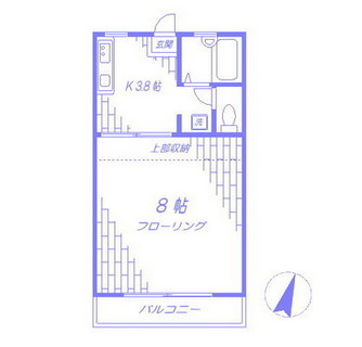 東京都文京区白山１丁目 賃貸マンション 1K