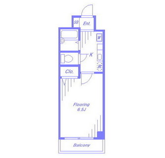 東京都文京区小石川５丁目 賃貸マンション 1K