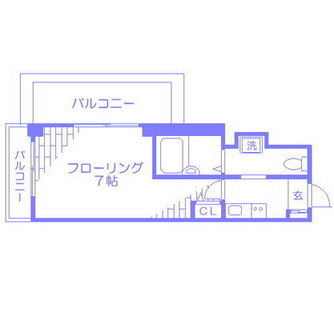 東京都文京区小石川３丁目 賃貸マンション 1K