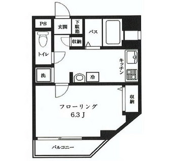 東京都文京区本駒込４丁目 賃貸マンション 1K