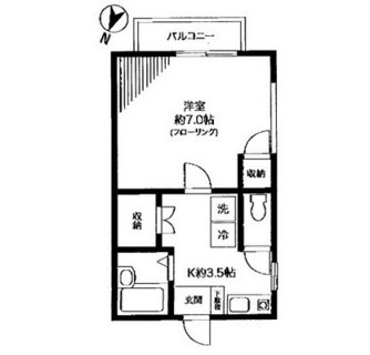 東京都文京区白山４丁目 賃貸マンション 1K