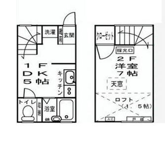 東京都文京区千石１丁目 賃貸アパート 1DK