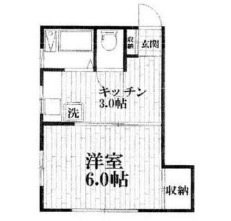 東京都文京区後楽２丁目 賃貸マンション 1K