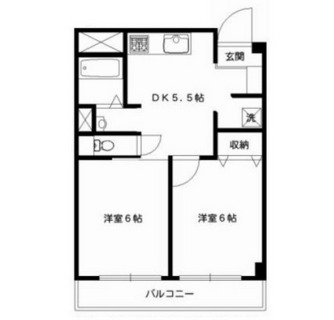 東京都文京区大塚１丁目 賃貸マンション 2DK