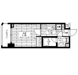 東京都文京区本郷３丁目 賃貸マンション 1K