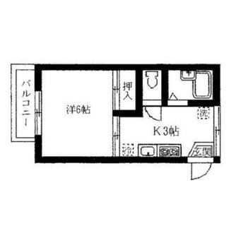 東京都文京区本駒込２丁目 賃貸アパート 1K