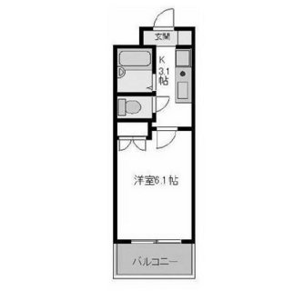 東京都文京区後楽２丁目 賃貸マンション 1K