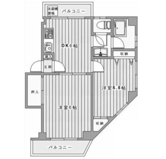 東京都文京区本駒込４丁目 賃貸マンション 2DK