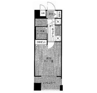 東京都文京区白山２丁目 賃貸マンション 1K