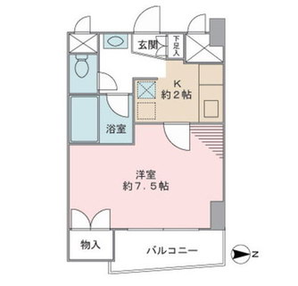 東京都文京区本郷４丁目 賃貸マンション 1K