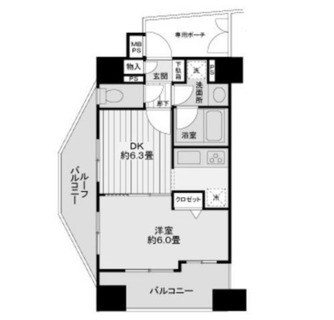 東京都文京区目白台２丁目 賃貸マンション 1DK