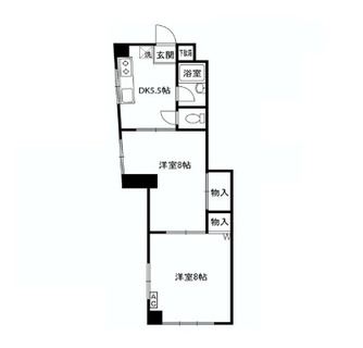 東京都文京区千駄木３丁目 賃貸マンション 2DK