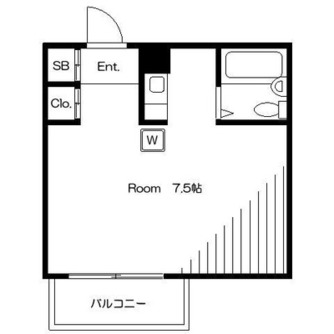 東京都文京区千駄木２丁目 賃貸マンション 1R