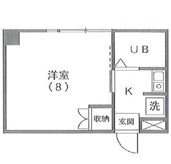 東京都文京区春日２丁目 賃貸マンション 1K