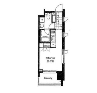 東京都文京区千駄木３丁目 賃貸マンション 1R