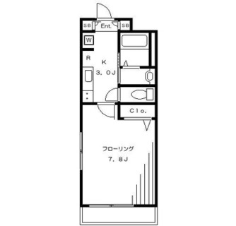 東京都文京区春日２丁目 賃貸マンション 1K