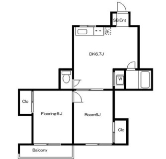 東京都文京区白山５丁目 賃貸マンション 2DK