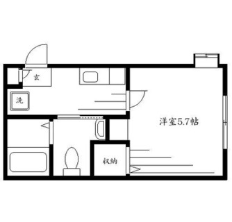 東京都文京区小日向２丁目 賃貸マンション 1K