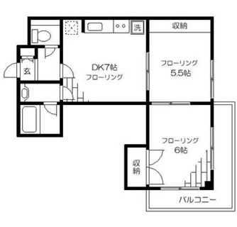 東京都文京区千石４丁目 賃貸マンション 2DK