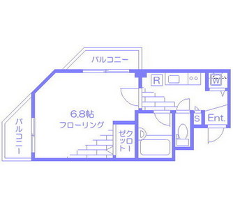 東京都文京区本駒込５丁目 賃貸マンション 1K