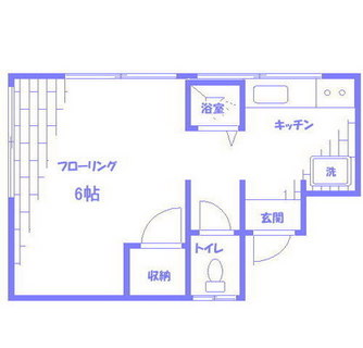 東京都文京区向丘２丁目 賃貸アパート 1K