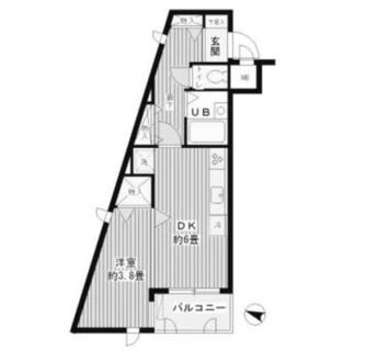 東京都文京区関口３丁目 賃貸マンション 1DK