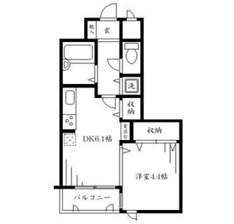 東京都文京区関口３丁目 賃貸マンション 1DK