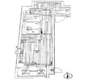 東京都文京区目白台２丁目 賃貸マンション 1K