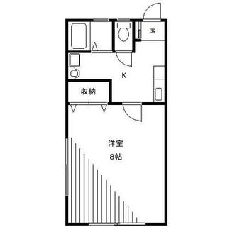 東京都文京区目白台２丁目 賃貸アパート 1K