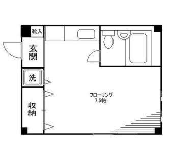 東京都文京区千駄木５丁目 賃貸マンション 1R