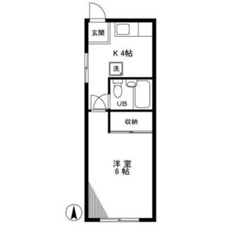 東京都文京区本郷４丁目 賃貸アパート 1K