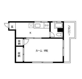 東京都文京区大塚５丁目 賃貸マンション 1K