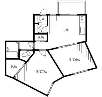 東京都文京区本駒込４丁目 賃貸マンション 2DK