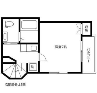 東京都文京区小石川３丁目 賃貸アパート 1K