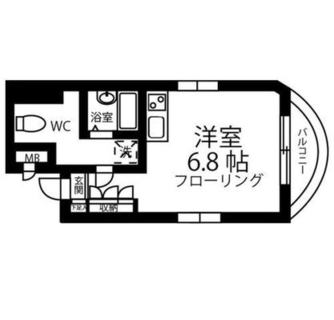 東京都文京区白山１丁目 賃貸マンション 1R