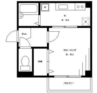 東京都文京区千石４丁目 賃貸マンション 1K