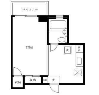 東京都文京区千石４丁目 賃貸マンション 1K