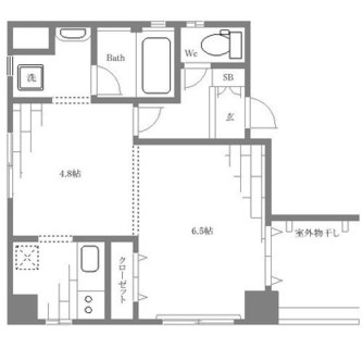 東京都文京区白山５丁目 賃貸マンション 1DK