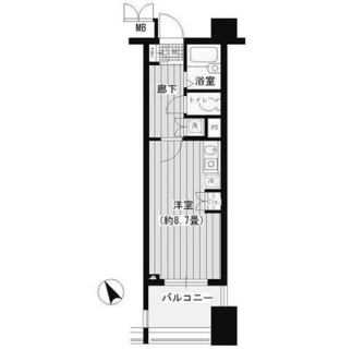 東京都文京区千石１丁目 賃貸マンション 1R