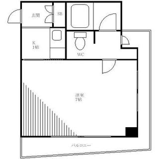 東京都文京区本郷３丁目 賃貸マンション 1K