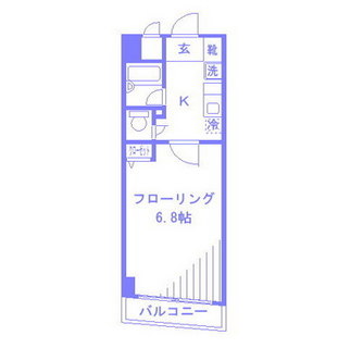 東京都文京区本駒込３丁目 賃貸マンション 1K