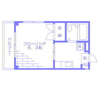 東京都文京区本駒込２丁目 賃貸マンション 1K